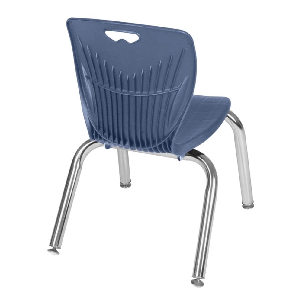 Square Mobile Table with 4 Stack Chairs J53868