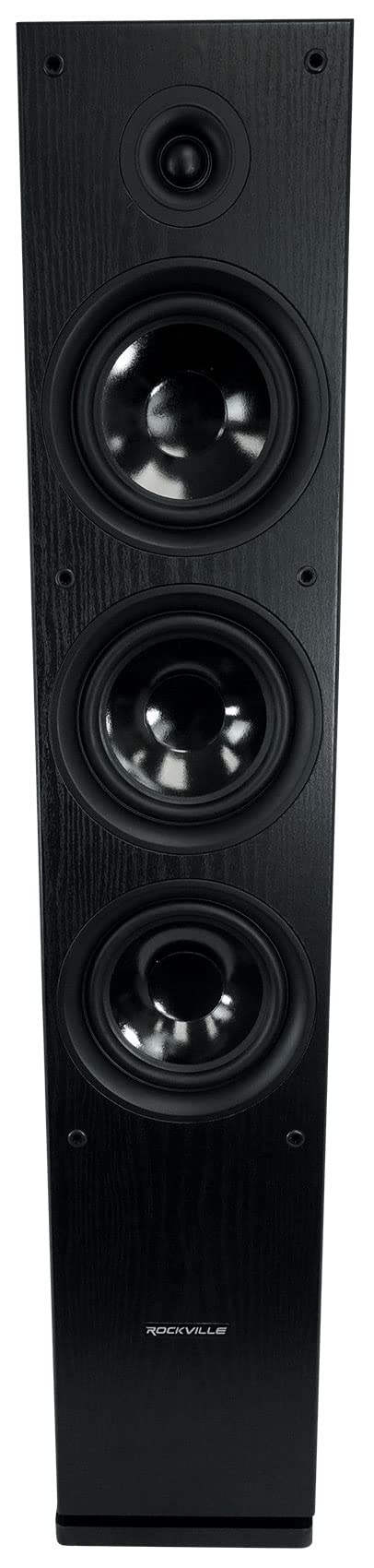Black Home Audio Tower Speakers 2-Pack H4333