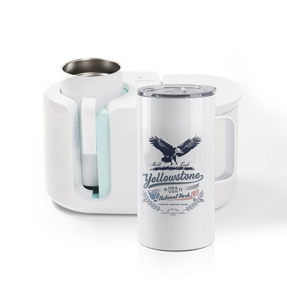 4 Pack 20 OZ Sublimation Tumblers with Printable Handle N240667
