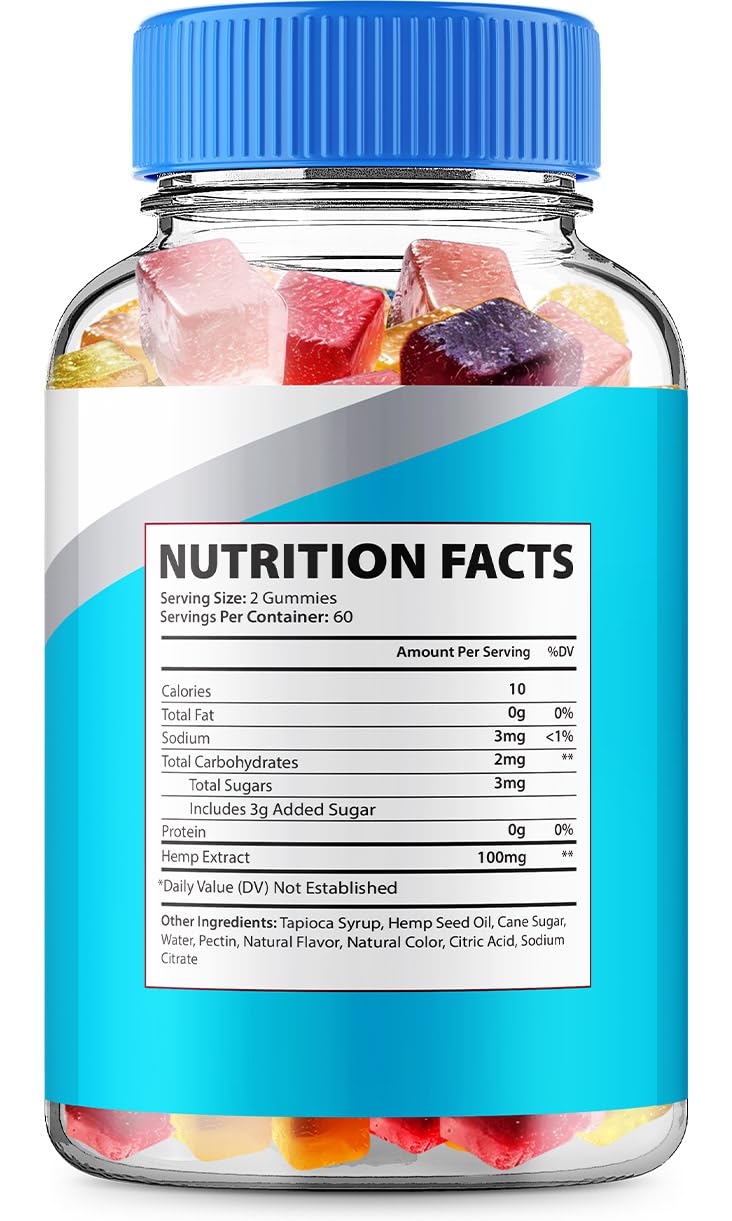 Hemp Gummies 60 Gummies J4741