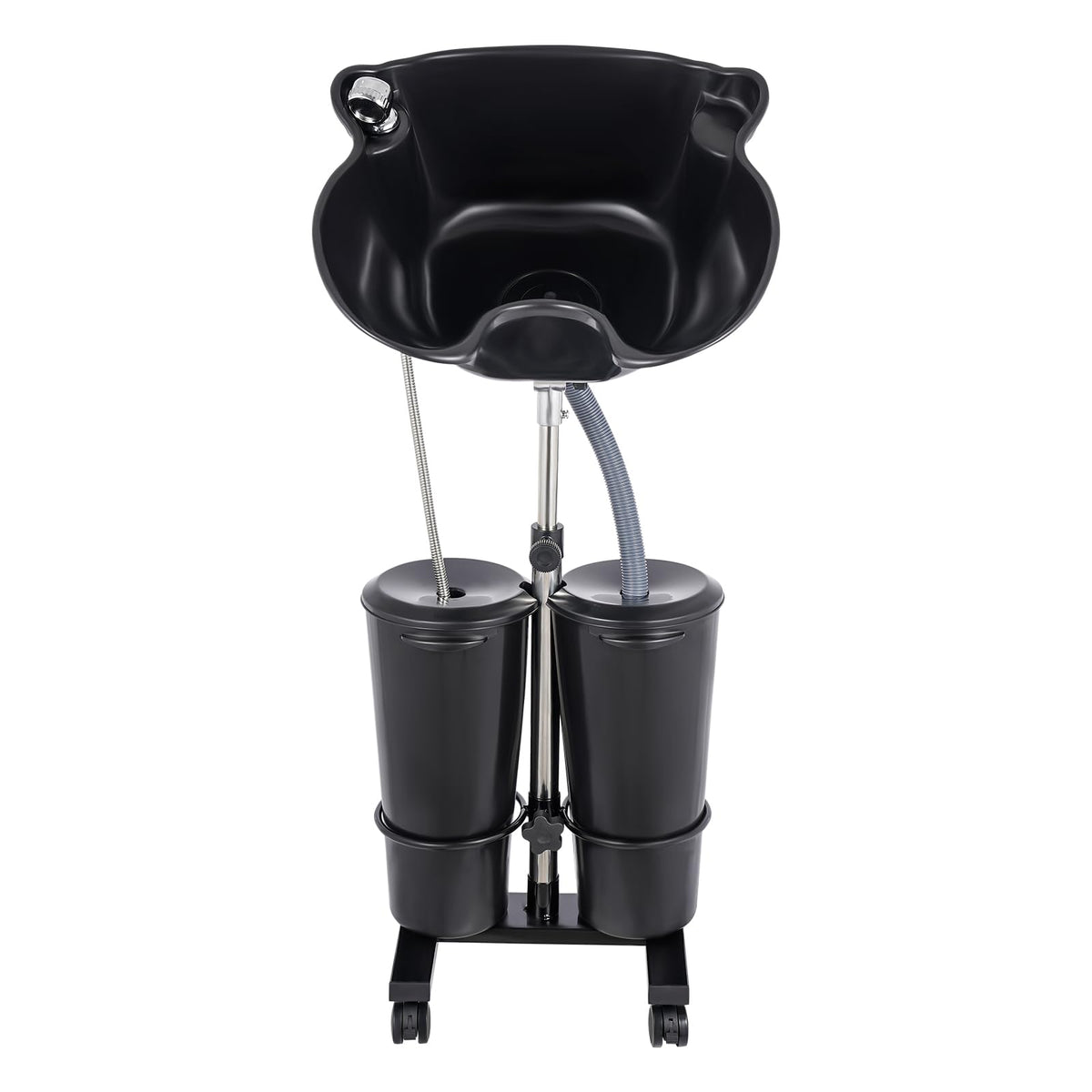 Adjustable Portable Shampoo Bowl with 2 Buckets J4073