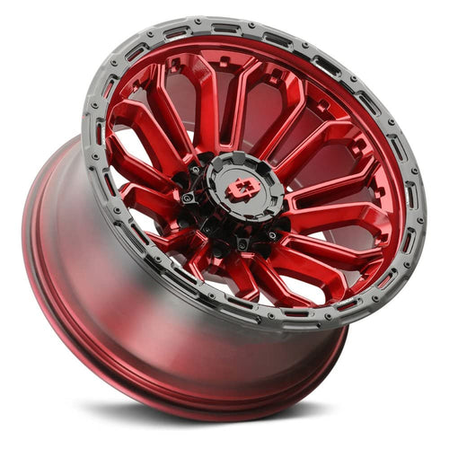 20x9 6x5.5" +0mm Red Wheel Rim I509108