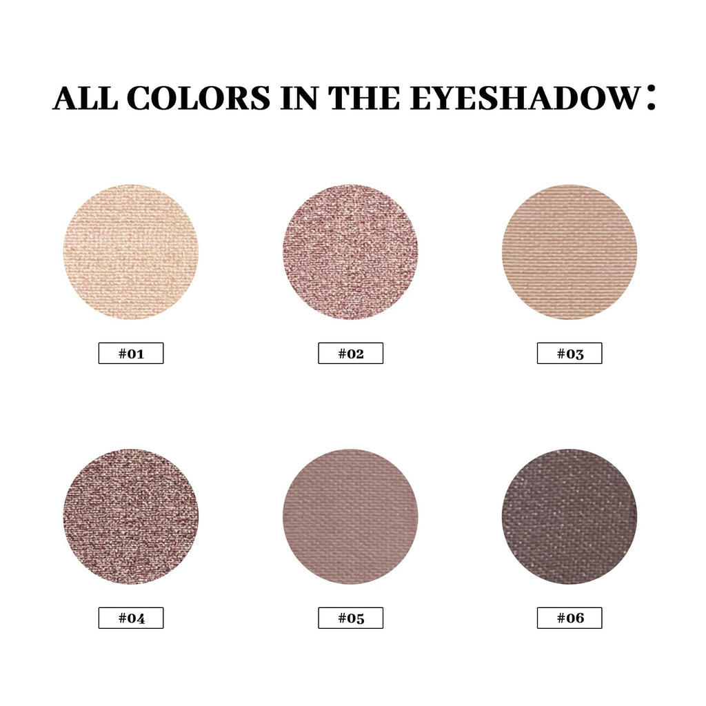 3 Mini Nudes Eyeshadow Palette D49449