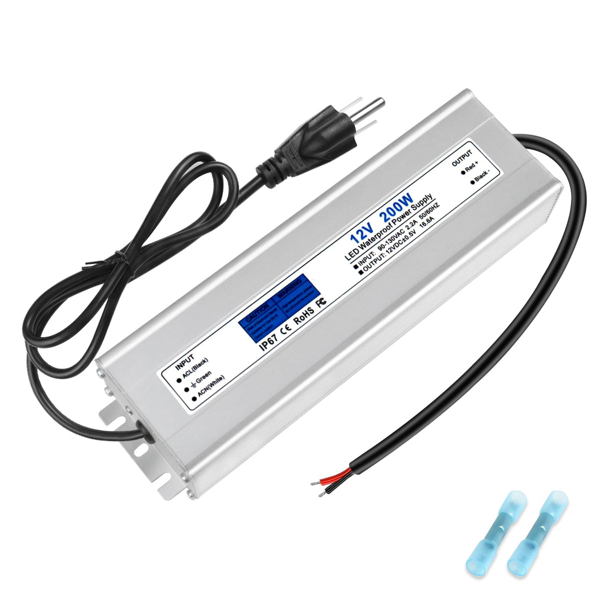 200W IP67 Waterproof 12V LED Driver K801