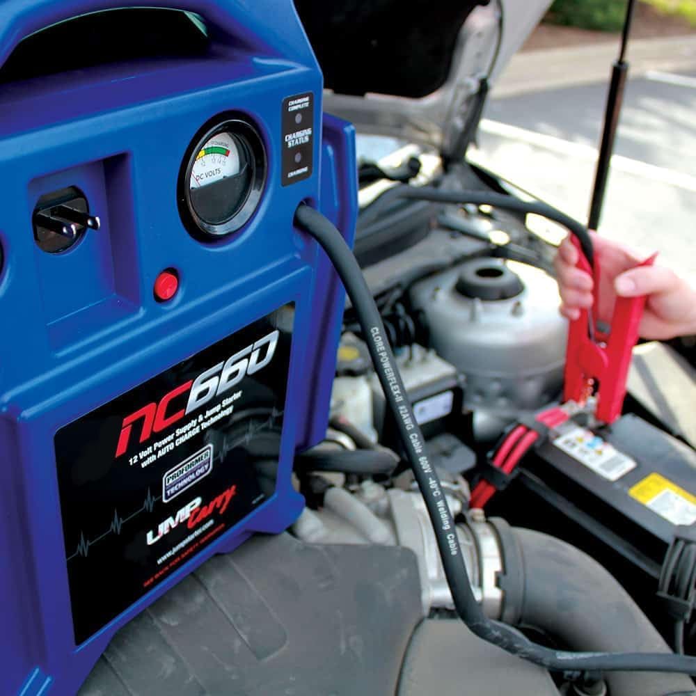 Portable Vehicle Starting Unit 1700 Peak Amps 12V 2 Pack Z72953