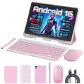 10 Inch 2 in 1 Tablet with Keyboard Kit & Case Pink J495