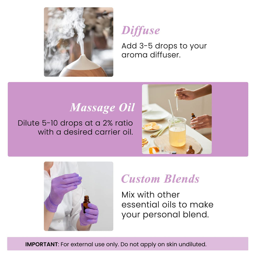 Lavender and Lemon Essential Oils 2 x 4 Fl Oz A165938
