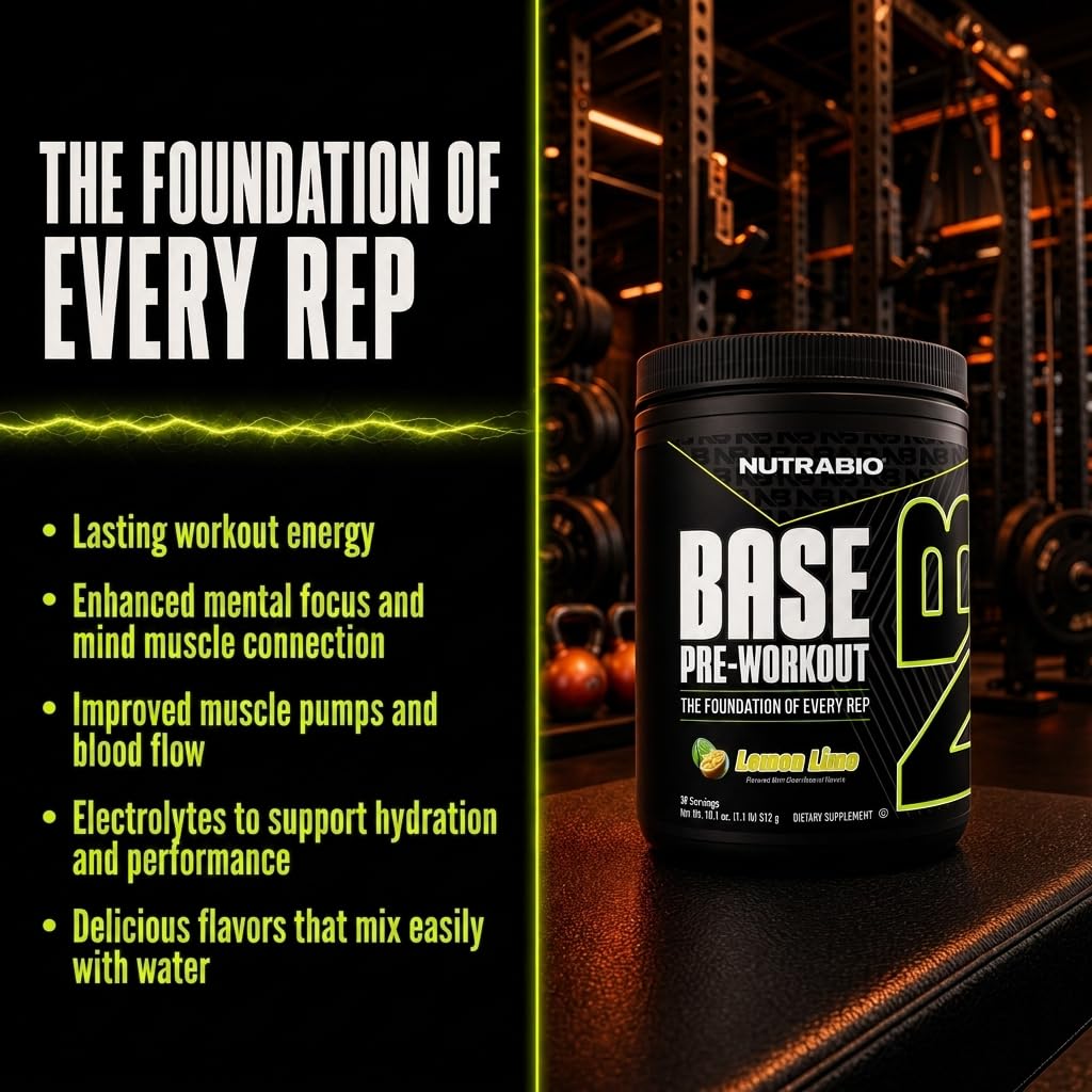 Sugar Free Pre-Workout Powder 30 Servings Lemon Lime X68243