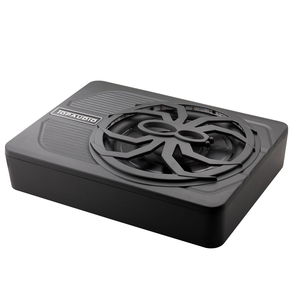 10" Inch Low Profile Underseat Car Subwoofer with Built in Amplifier B62485