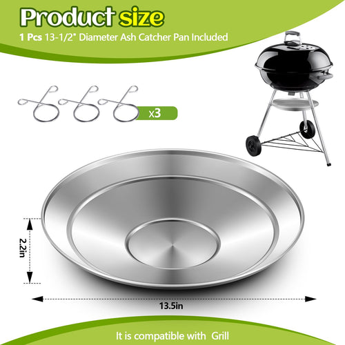 13-1/2" Diameter Ash Catcher Pan I6181