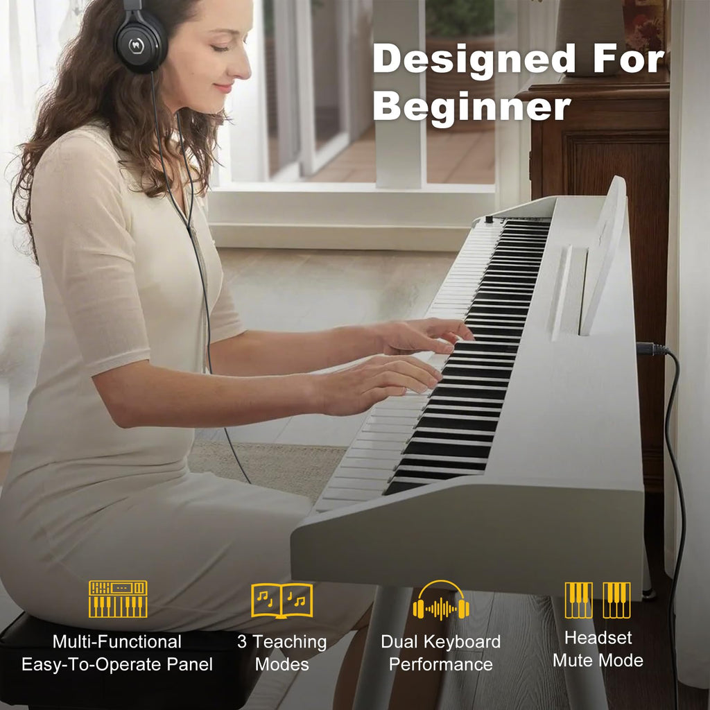 88 Key Semi Weighted Digital Piano J4998
