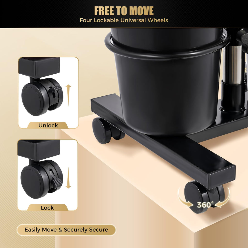 Adjustable Portable Shampoo Bowl with 2 Buckets J4073