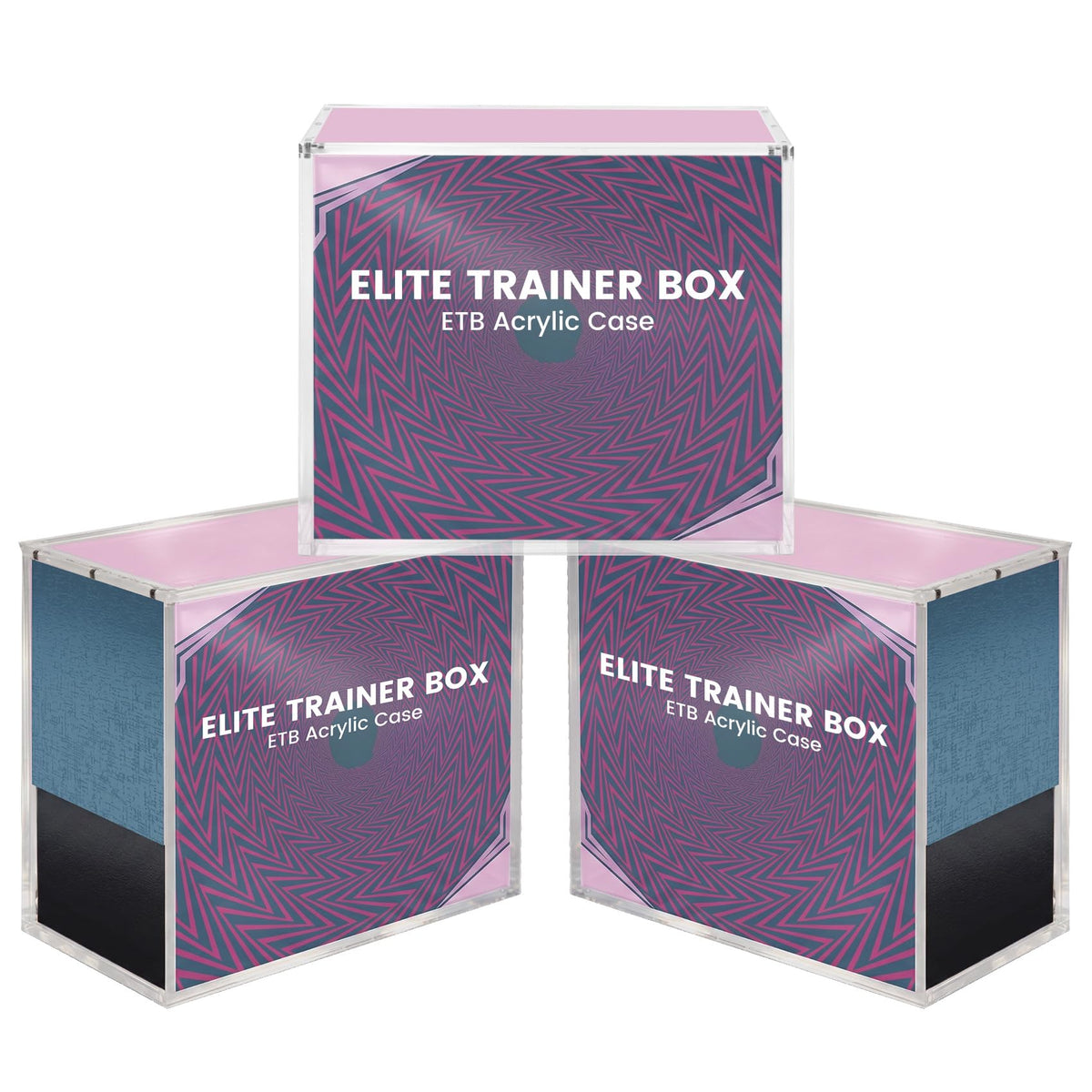 Acrylic ETB Protector Case 3 Pack Y455