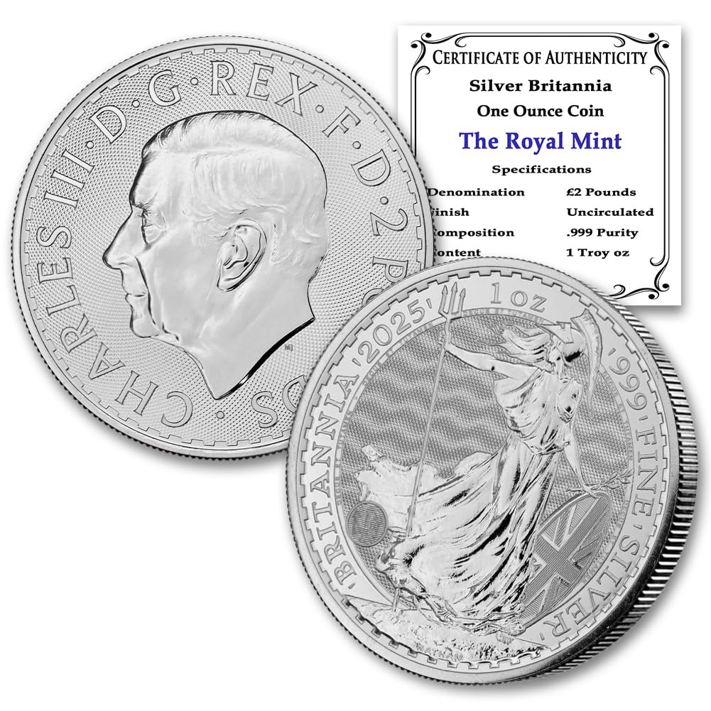 1 oz British Silver Britannia F45386