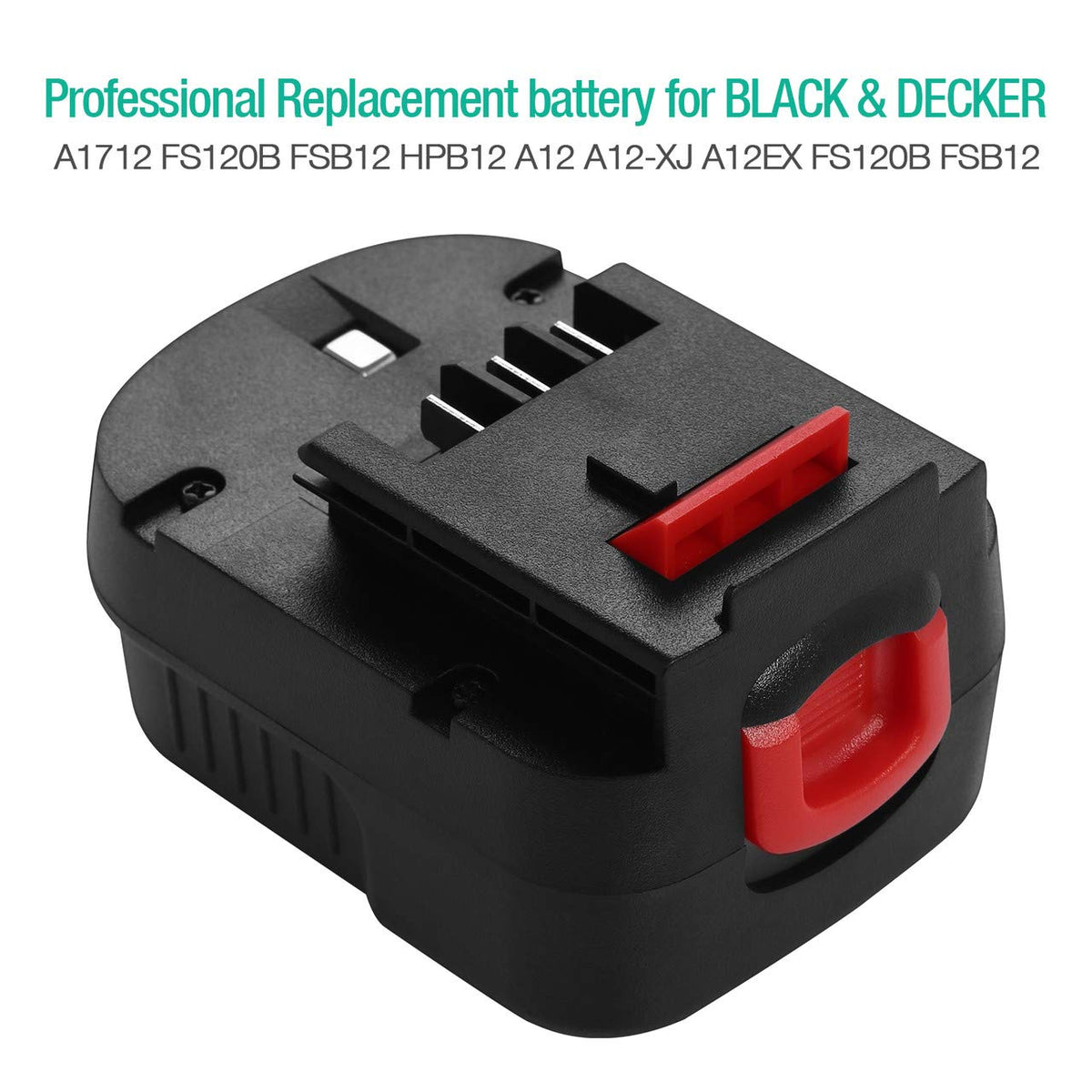 12V 3700mAh NI-MH Replacement Battery J4849
