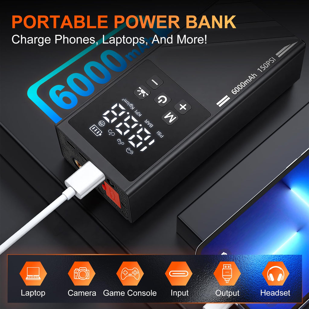 Portable Air Compressor 150PSI R5512