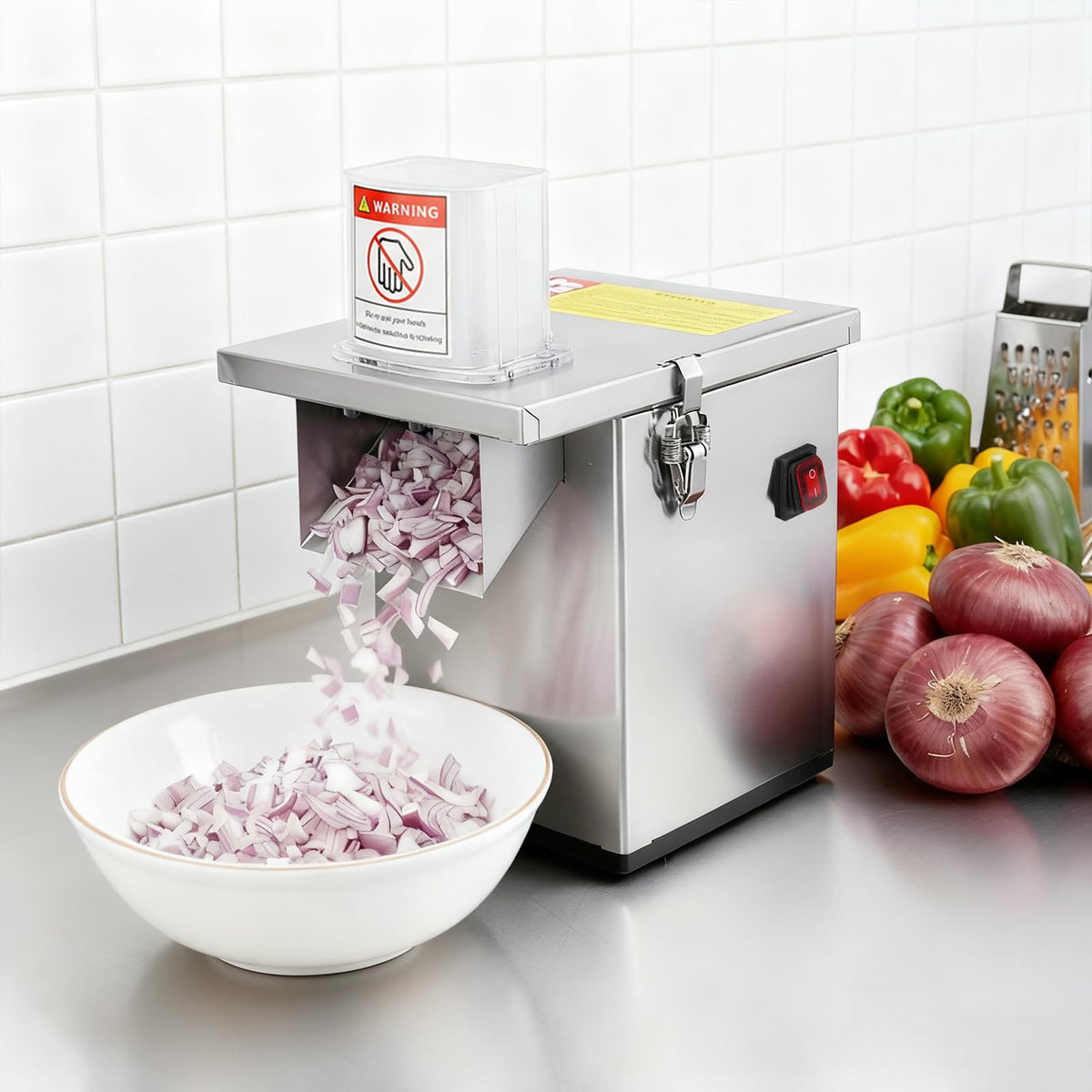 4-In-1 Electric Vegetable Chopper 200W A7151