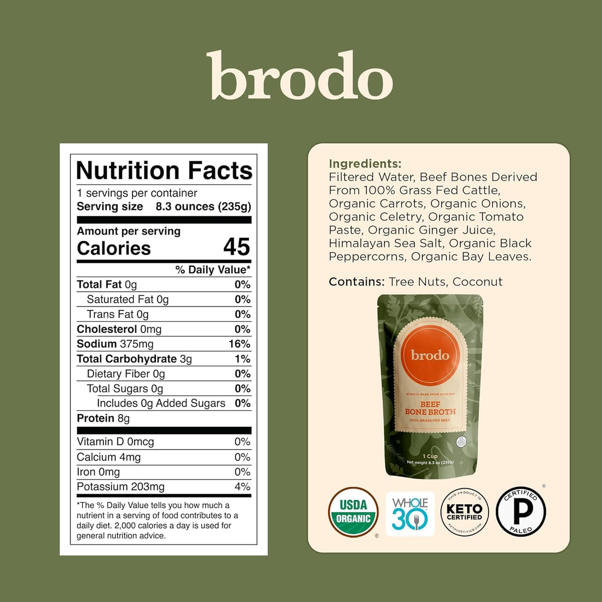 Bone Broth Variety Pack 8.3 oz N637