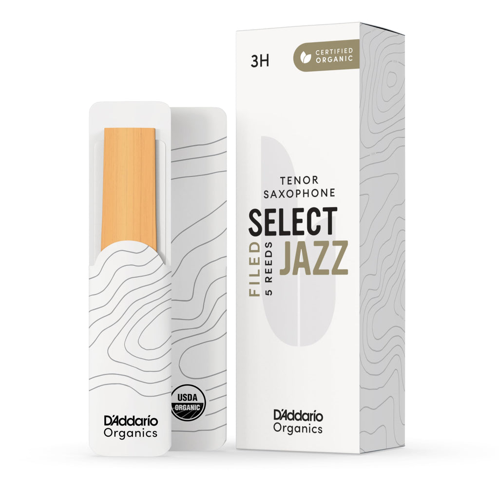 Filed Tenor Sax Reeds 3 Hard, 5-Pack A941349