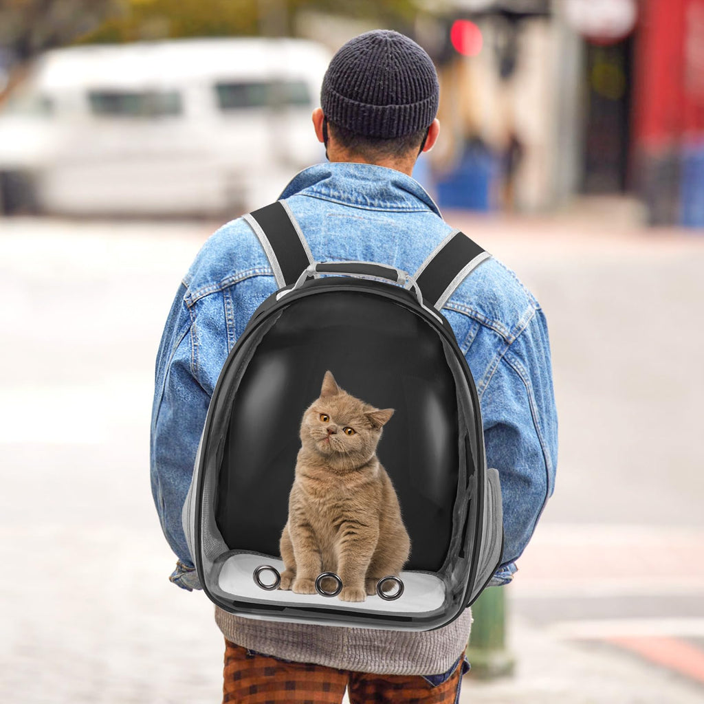Black Cat Pet Carrier Backpack Y970917
