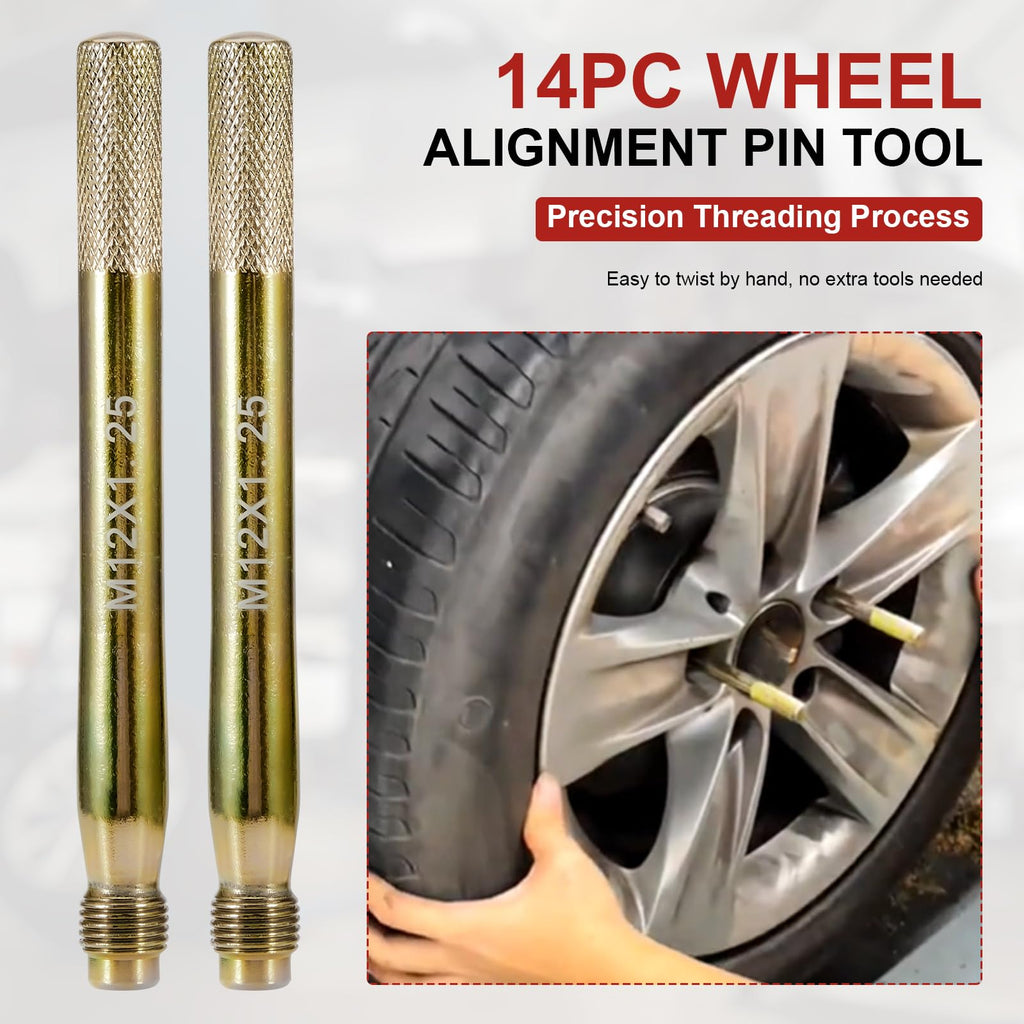14Pcs Wheel Hanger Alignment Pin Guide Tool Set E97141