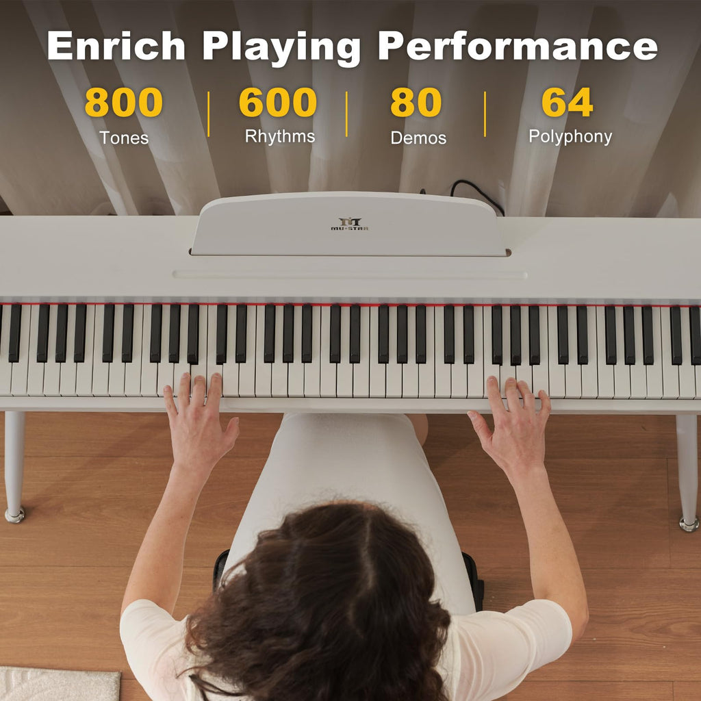 88 Key Semi Weighted Digital Piano J4998