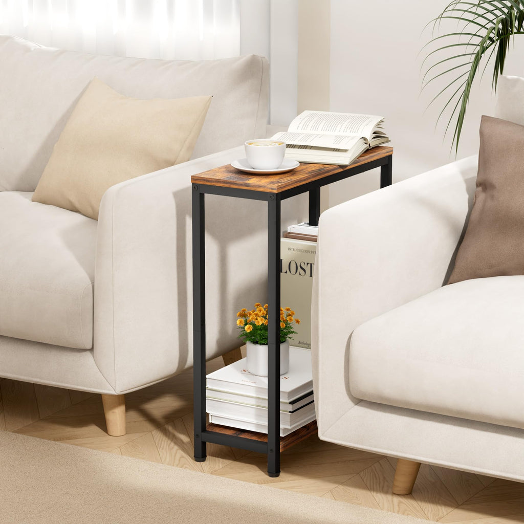 Narrow 2 Tier Side Table L3520