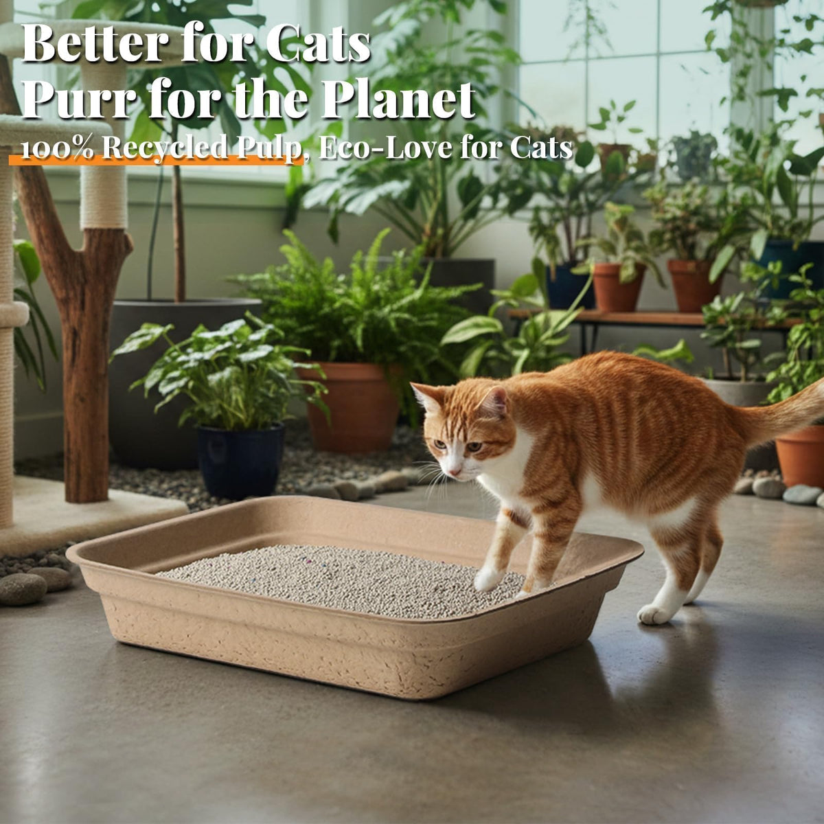 10-Pack Disposable Litter Box Q5657