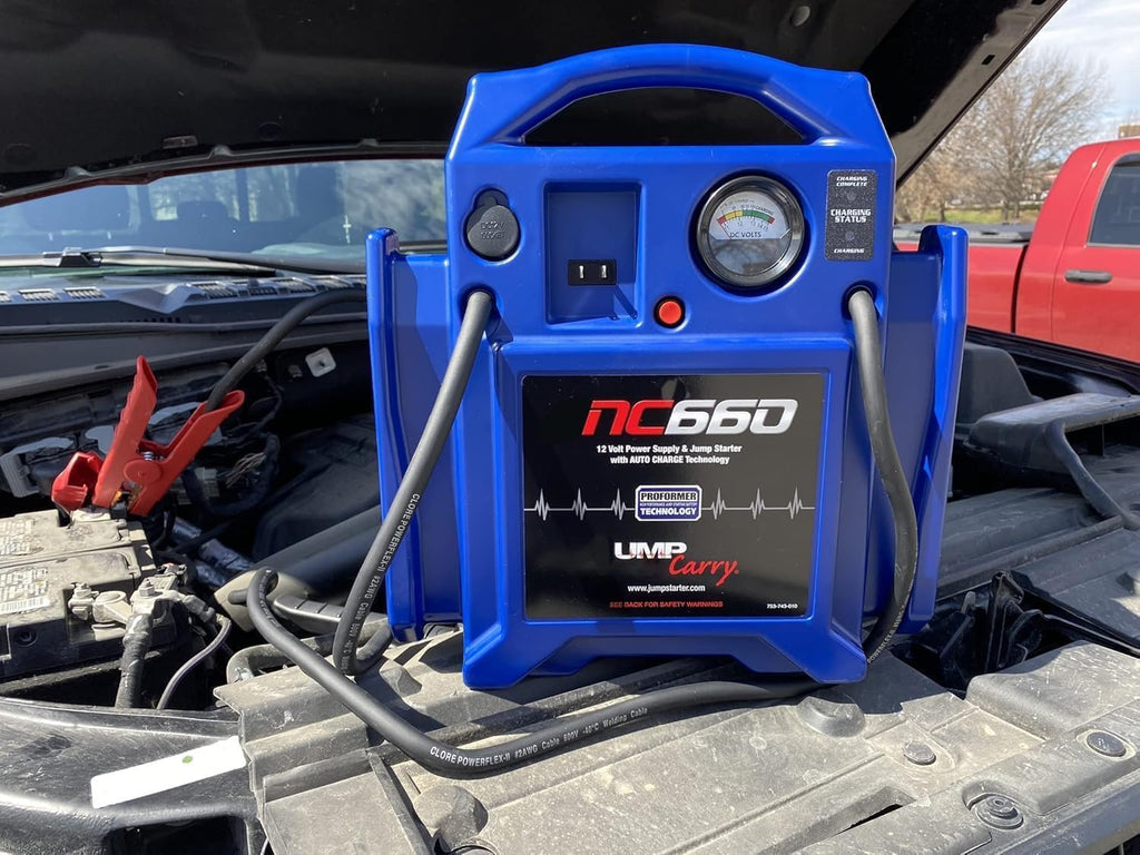 Portable Vehicle Starting Unit 1700 Peak Amps 12V 2 Pack Z72953