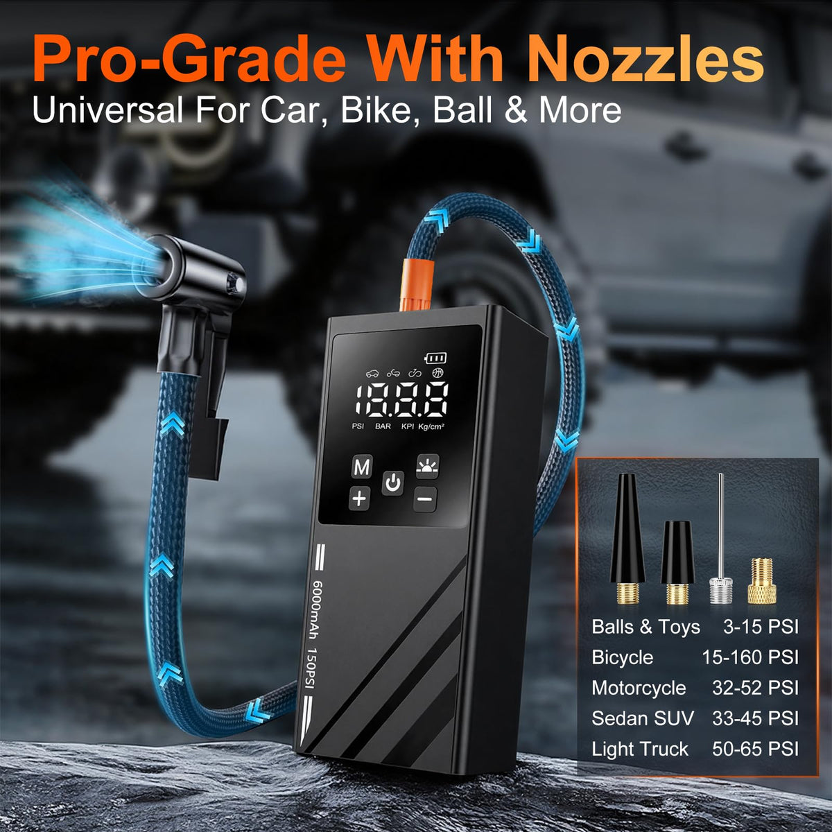 Portable Air Compressor 150PSI R5512