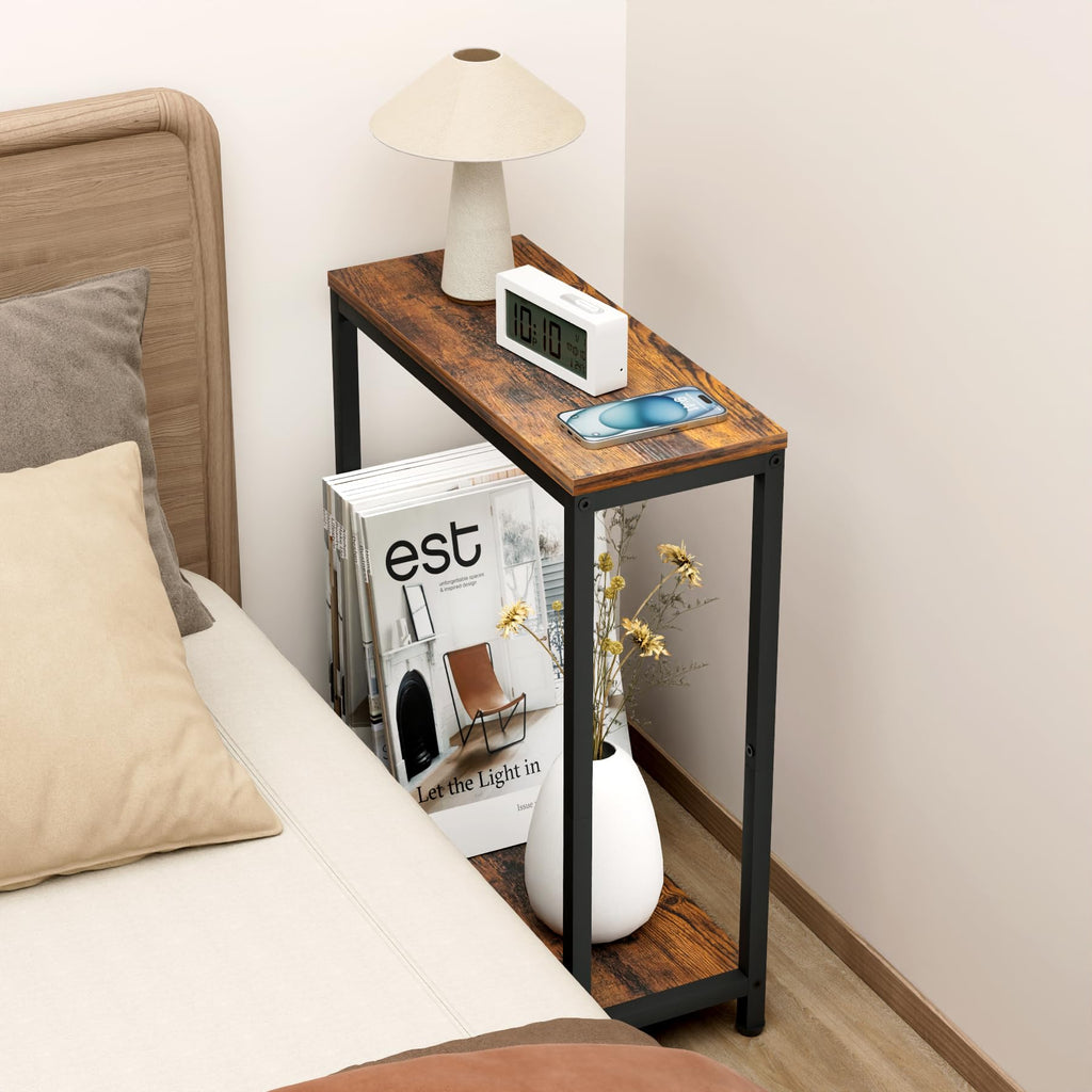Narrow 2 Tier Side Table L3520