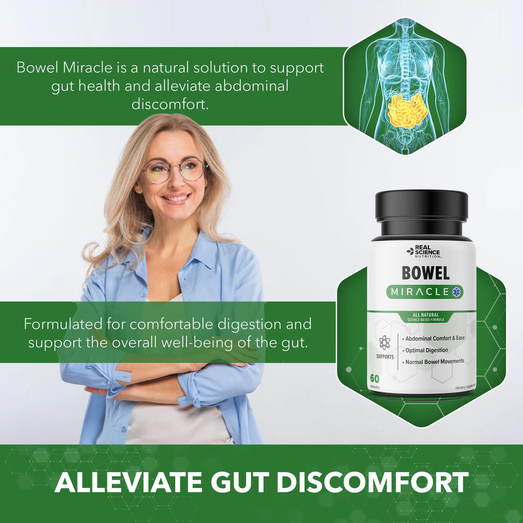 60 Caps Gut Support Supplement with Vinitrox GABA I65857