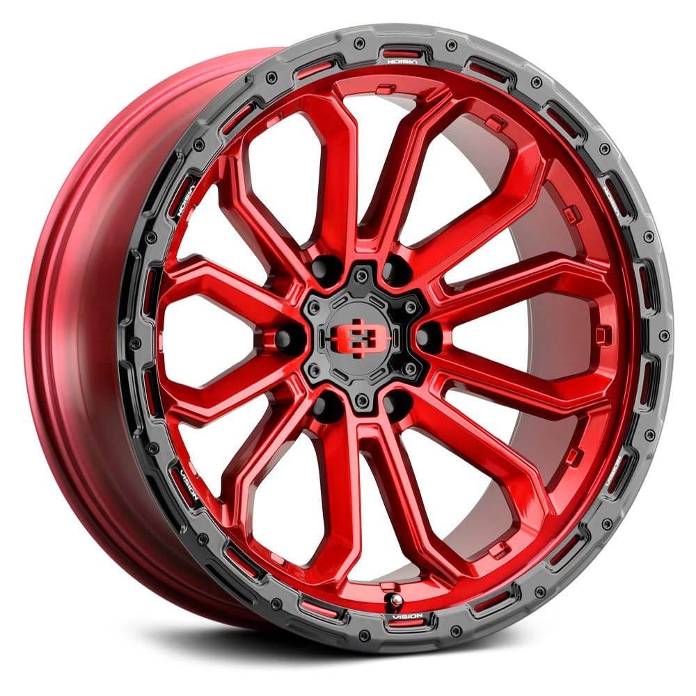 20x9 6x5.5" +0mm Red Wheel Rim I509108
