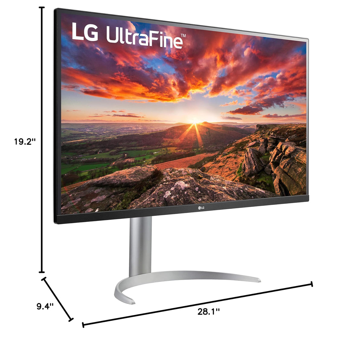 32-inch 4K UHD IPS Computer Monitor 60Hz White K525