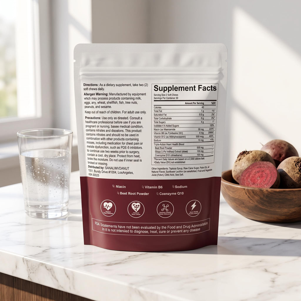 Beet Chews 4-in-1, 60 Count Z969