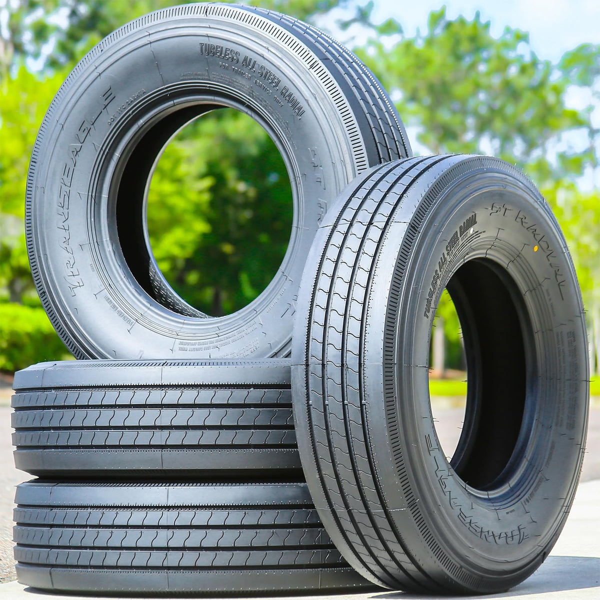 2 x ST205/75R15 All Season 14 Ply Tires H564869