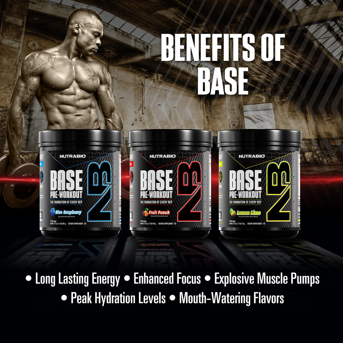 Sugar Free Pre-Workout Powder 30 Servings Lemon Lime X68243