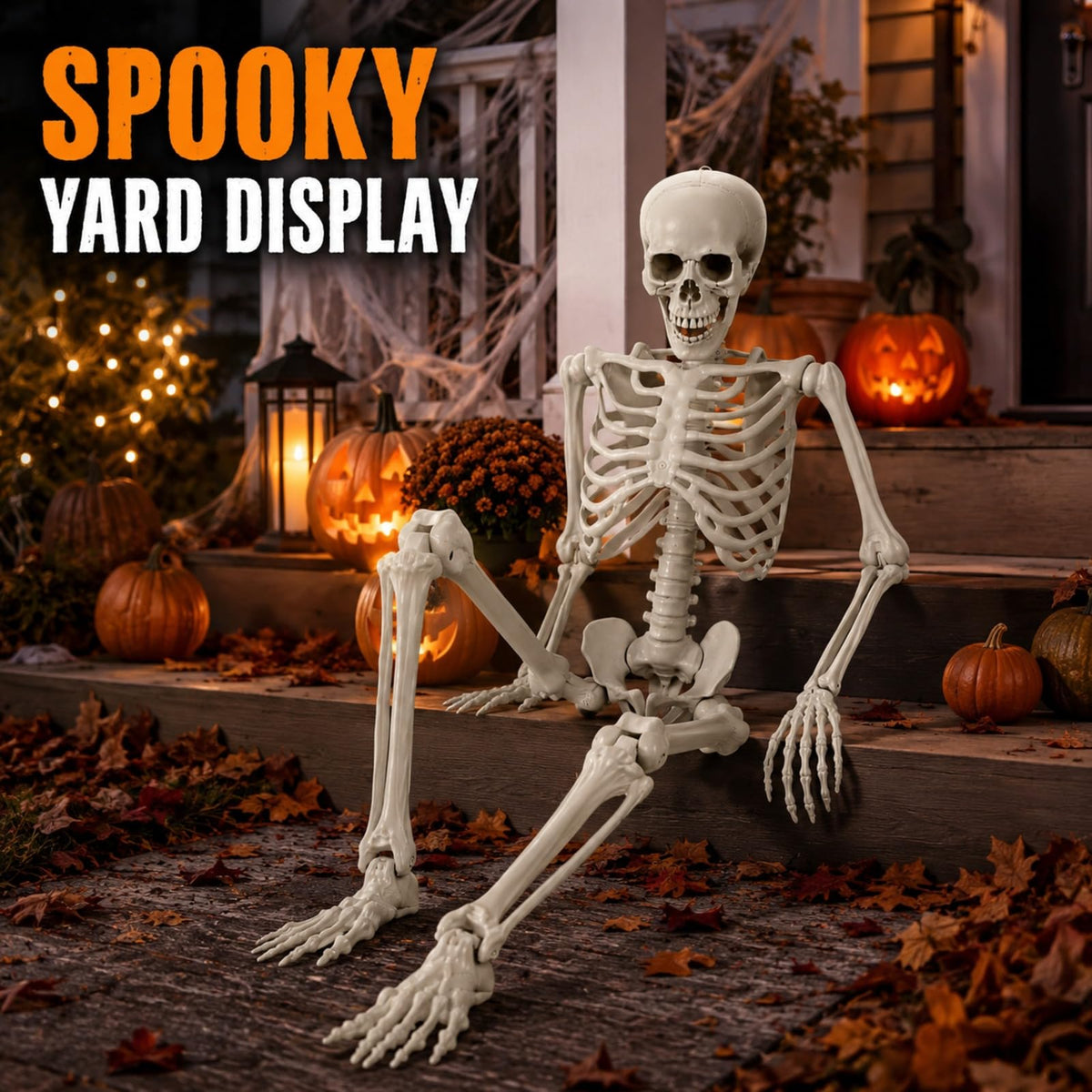 Life Size Posable Skeleton S374410