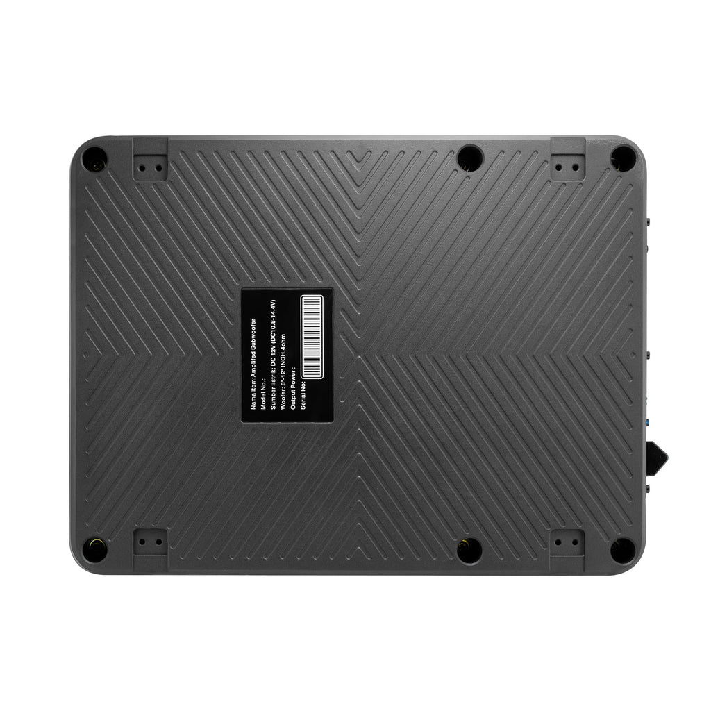 10" Inch Low Profile Underseat Car Subwoofer with Built in Amplifier B62485
