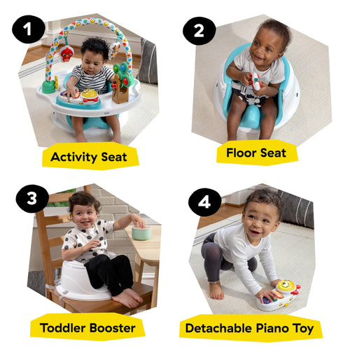 3-in-1 Activity Seat with Music & Lights D84435