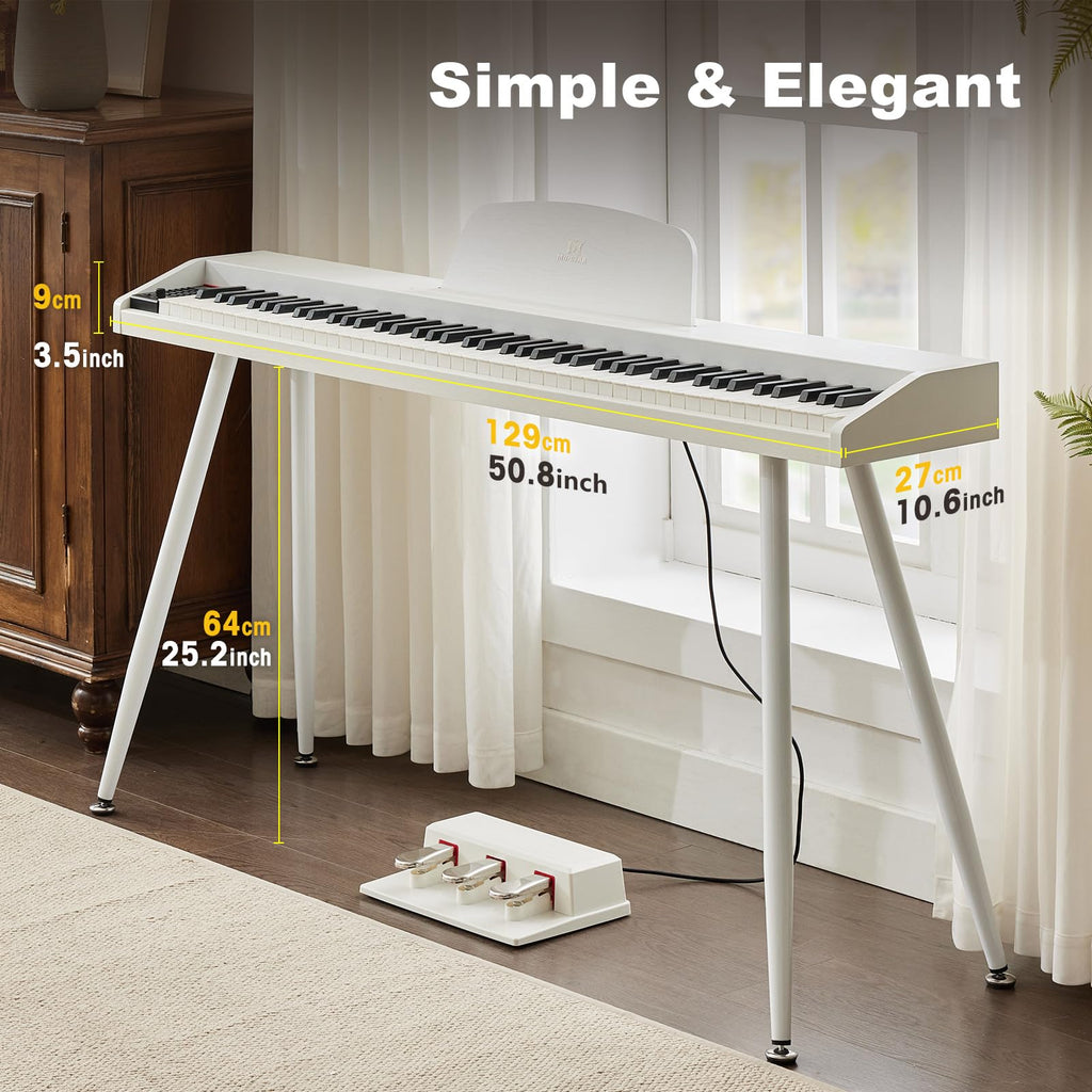 88 Key Semi Weighted Digital Piano J4998
