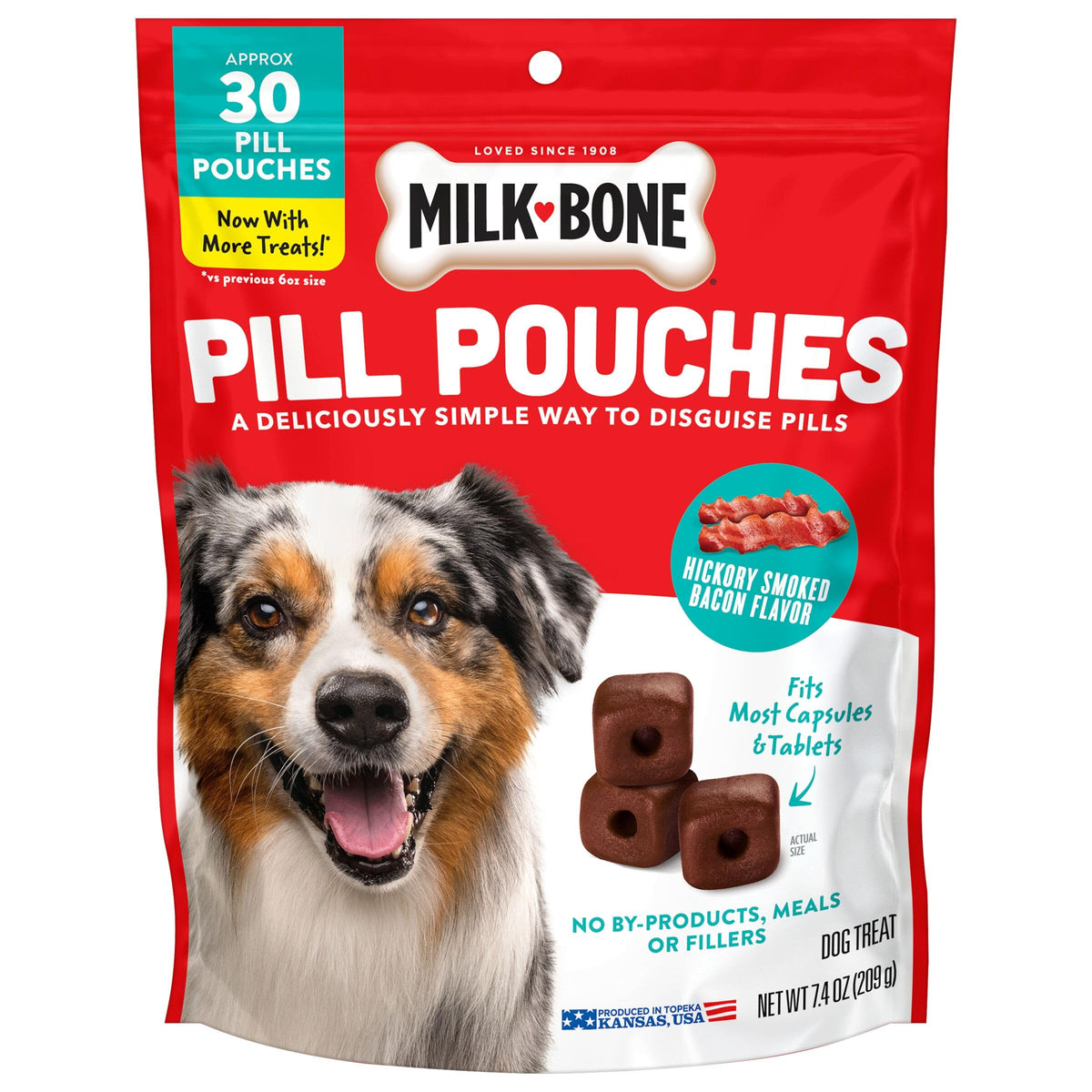 Hickory Smoked Bacon Flavor Pill Pouches E728