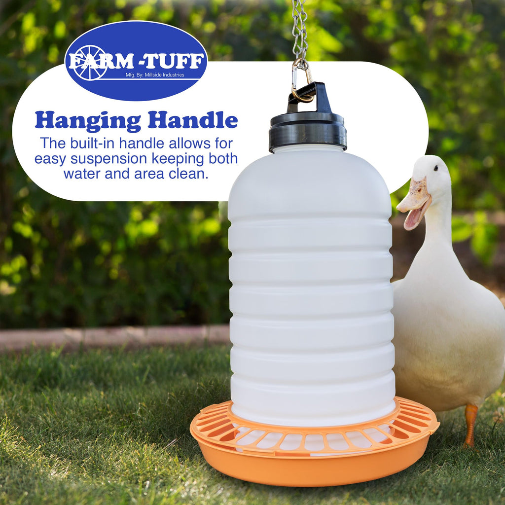 7 Gallon BPA-Free Plastic Poultry Waterer Q265