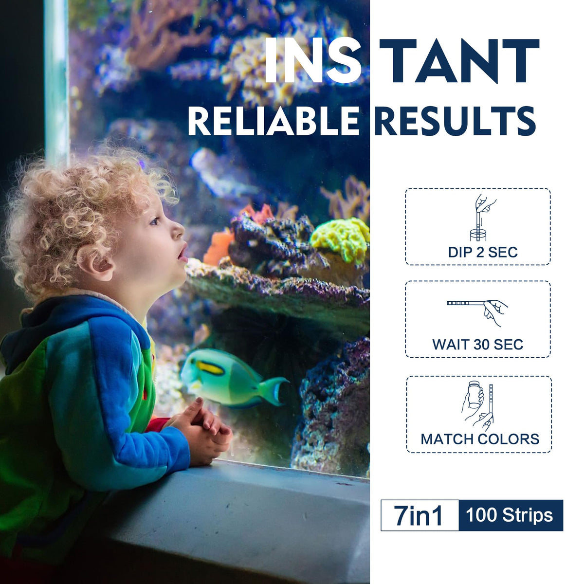 Aquarium Test Strips 100ct J744