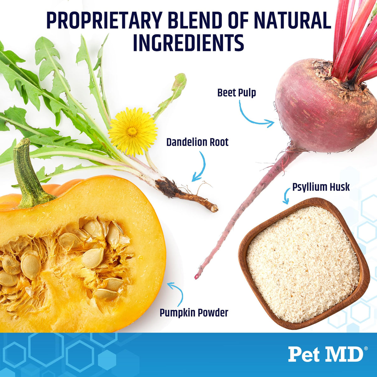 Dog Anal Gland Chews with Pumpkin and Fiber 60ct B555