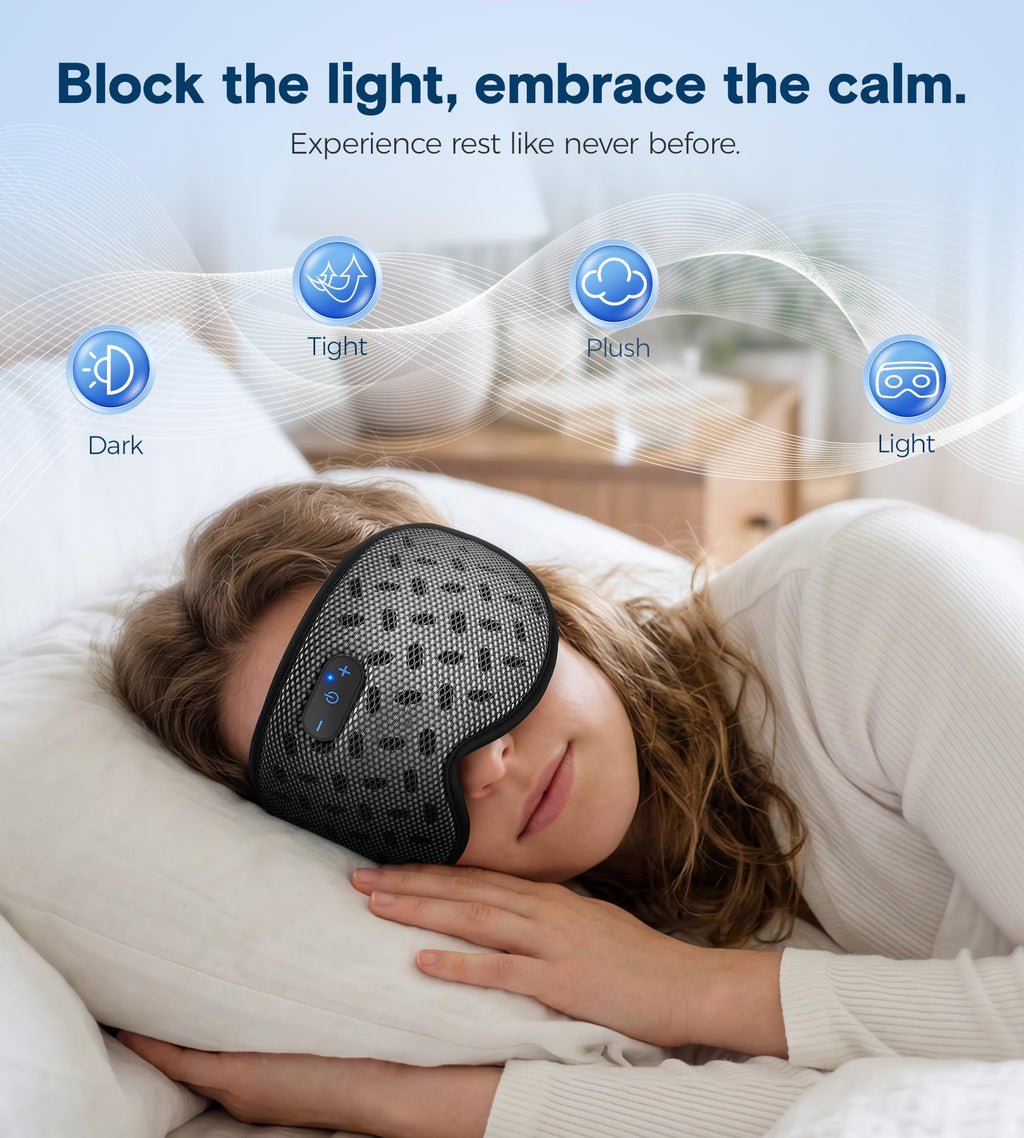 Bluetooth Cooling Weighted Sleep Mask U1380