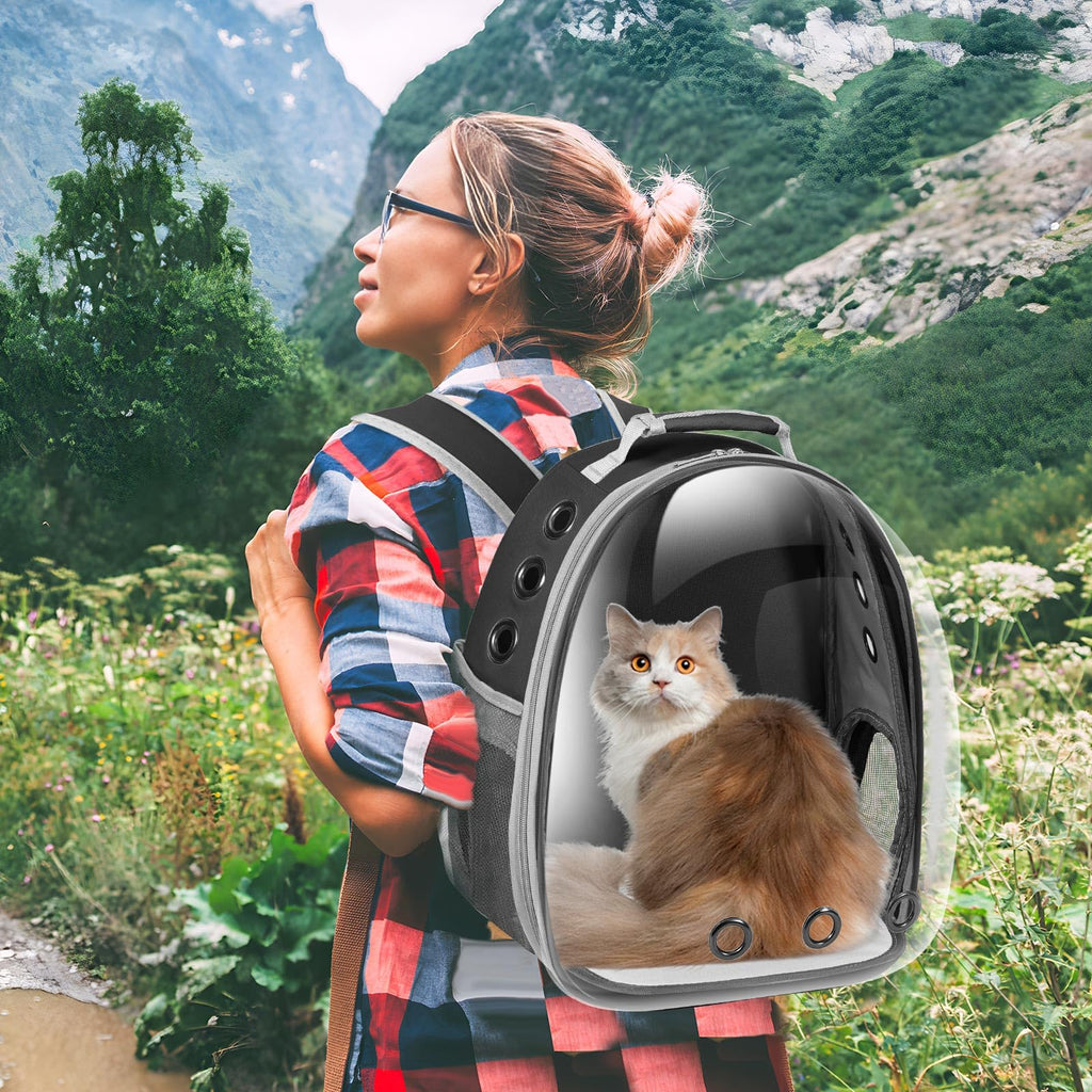 Black Cat Pet Carrier Backpack Y970917