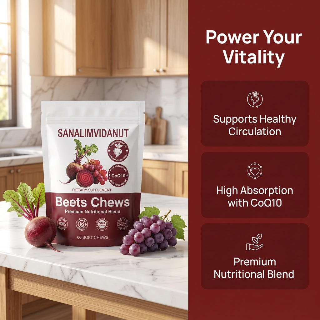 Beet Chews 4-in-1, 60 Count Z969