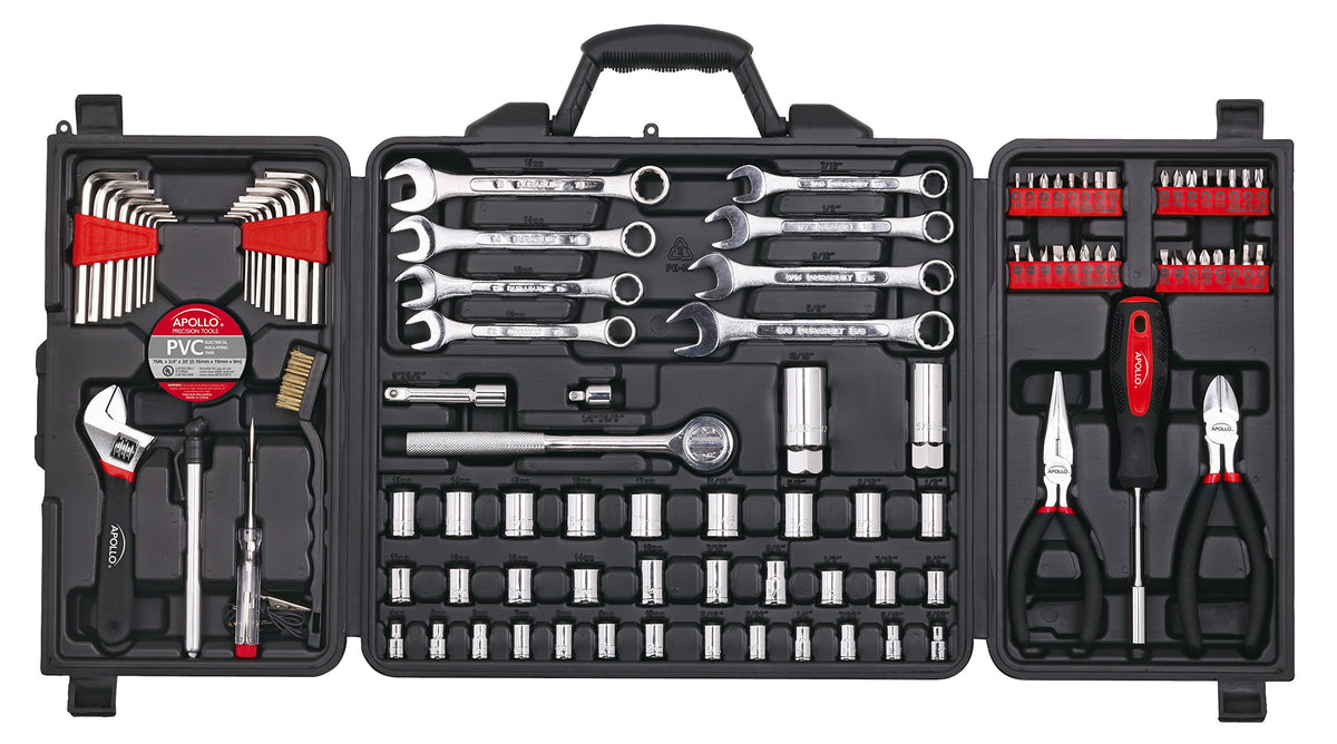 101 Piece SAE and Metric Mechanic Tool Set F248337