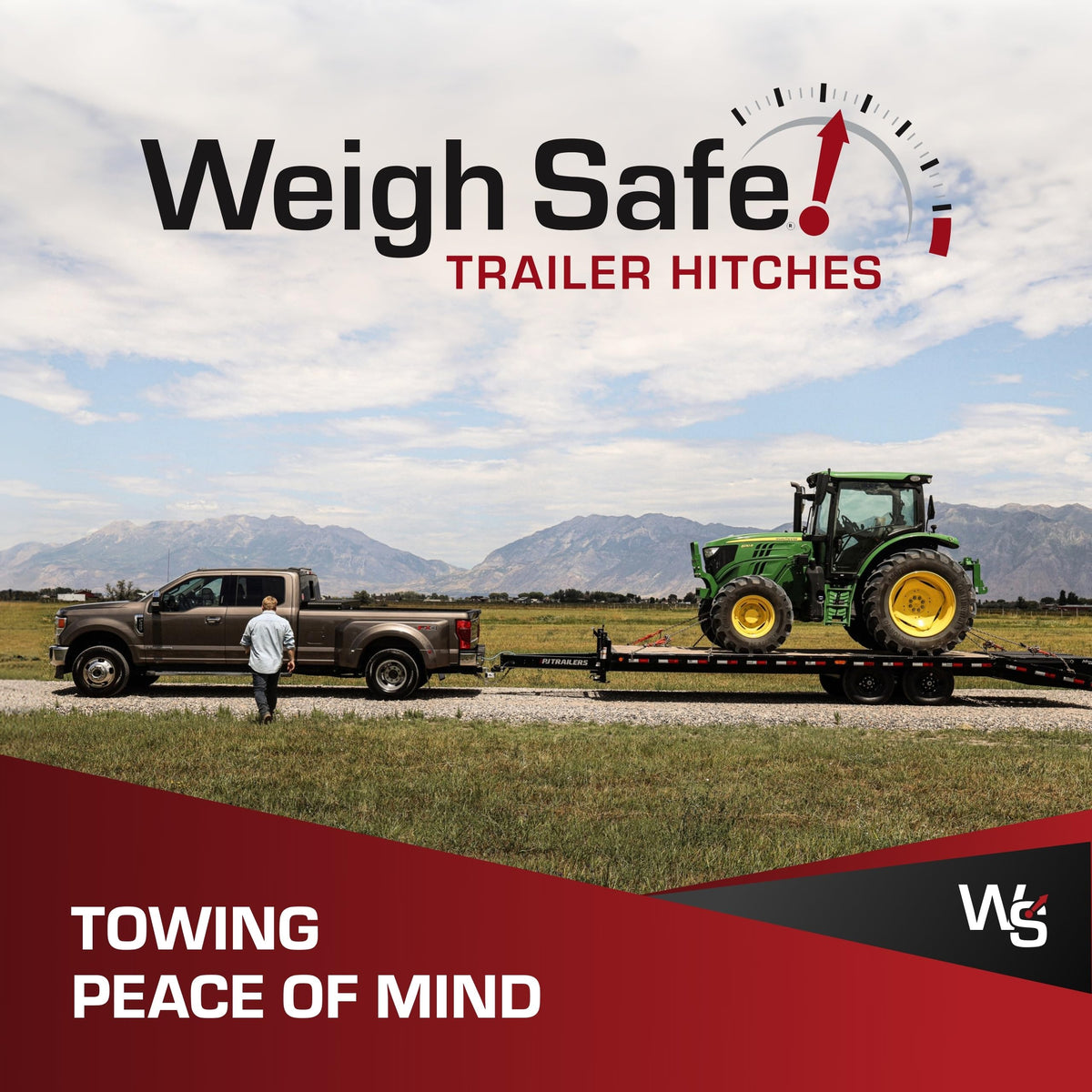 Weight Distribution Hitch with Anti-Sway, 6" Drop, 2" Shank, 8,500-lb Towing Capacity U853271